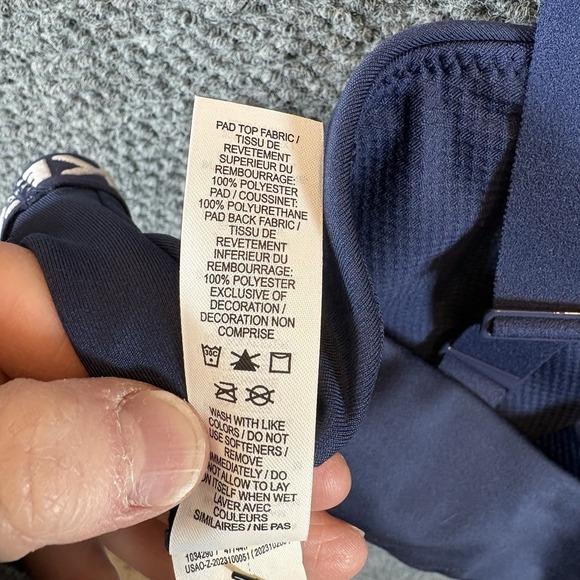 Nike Womens M Dri-FIT Indy High-Support Padded Adjustable Bra FD1065-410 - Picture 7 of 10